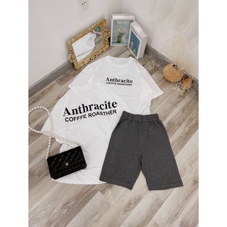SET ÁO THUN KÈM QUẦN LEGGING NGỐ (KÈM VIDEO HÌNH THẬT)