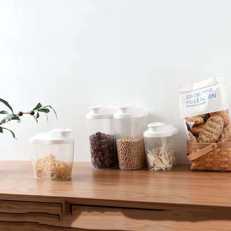 Hộp Nhựa Đựng Ngũ Cốc 1L / 1.5L Tiện Dụng
