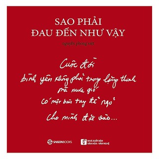 Sách-Sao phải đau đến như vậy