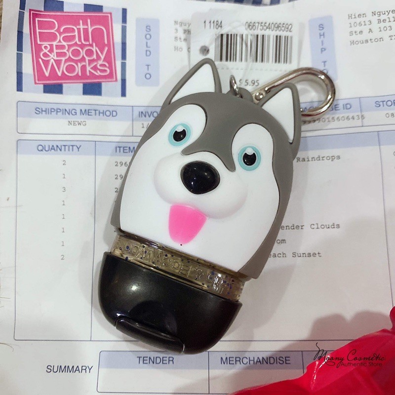 Túi/ móc đựng gel rửa tay khô Bath &Body Works