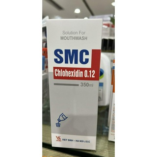 Nước súc miệng smc chlohexidin 0.12 - 350ml