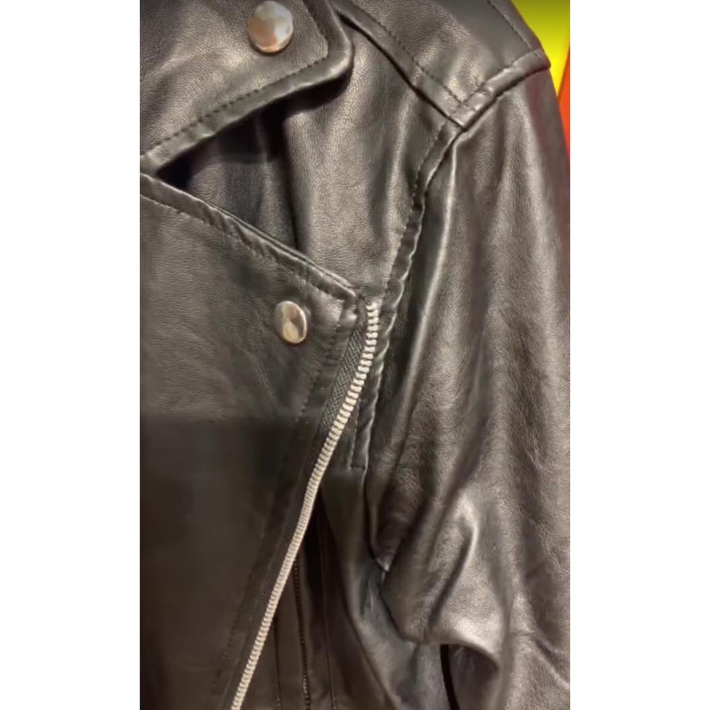 😈Được Kiểm Hàng Trước💖     NỈ DA CÁ Áo  da cao cấp Biker 😈HÀNG SIÊU CẤP😈