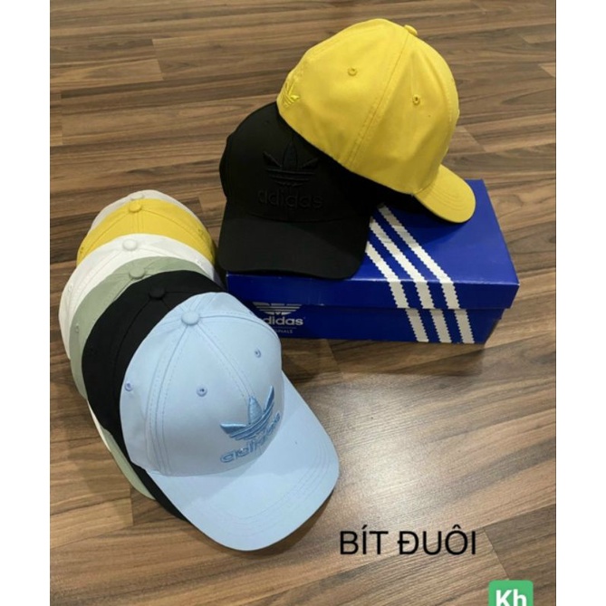 (Hàng VNXK) Mũ lưỡi trai, nón kết nam nữ Adidas LƯỚI BÍT ĐUÔI thời trang hàng hiệu (Ảnh thật