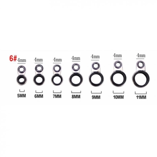 Bộ 8 khoen cần câu cá tiện dụng