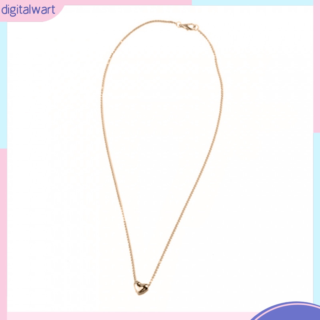 Vòng cổ 2 tầng đính mặt trái tim nữ tính hợp thời trang