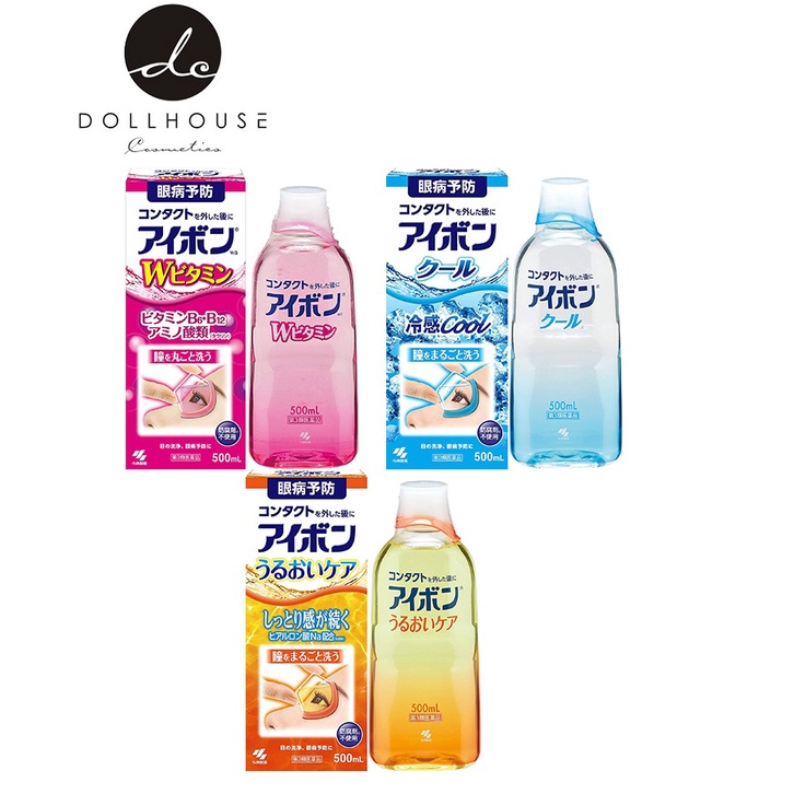 Nước rửa mắt Eyebon W Vitamin Kobayashi Nhật Bản 500ml