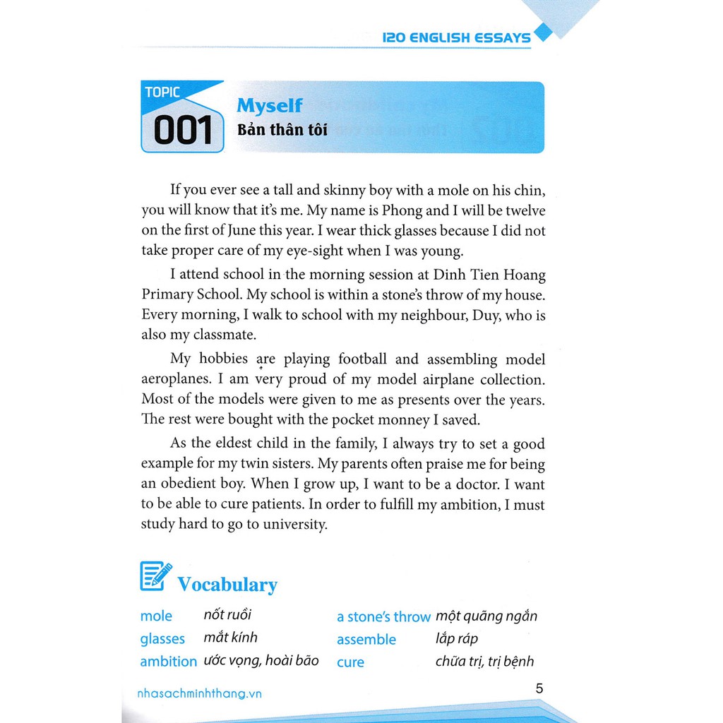 Sách - The Langmaster - 120 bài luận tiếng Anh