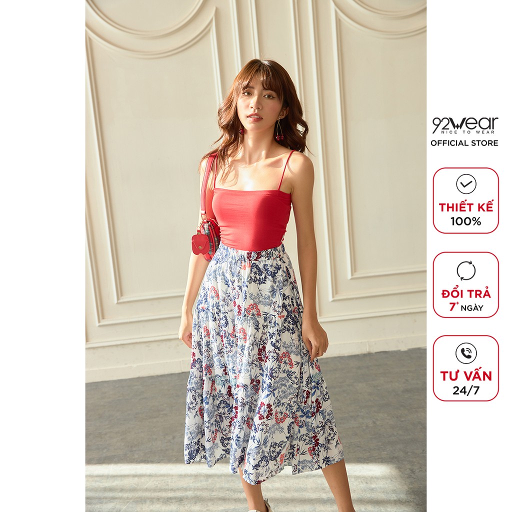 Áo croptop 2 dây nữ dáng ôm 92WEAR thiết kế thun sexy ADW1154 | BigBuy360 - bigbuy360.vn