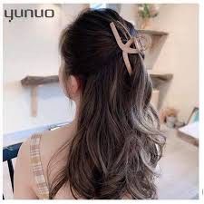 combo 10 sét kẹp tóc 5 món gồm 2 dây tóc và 3 kẹp ngoạm