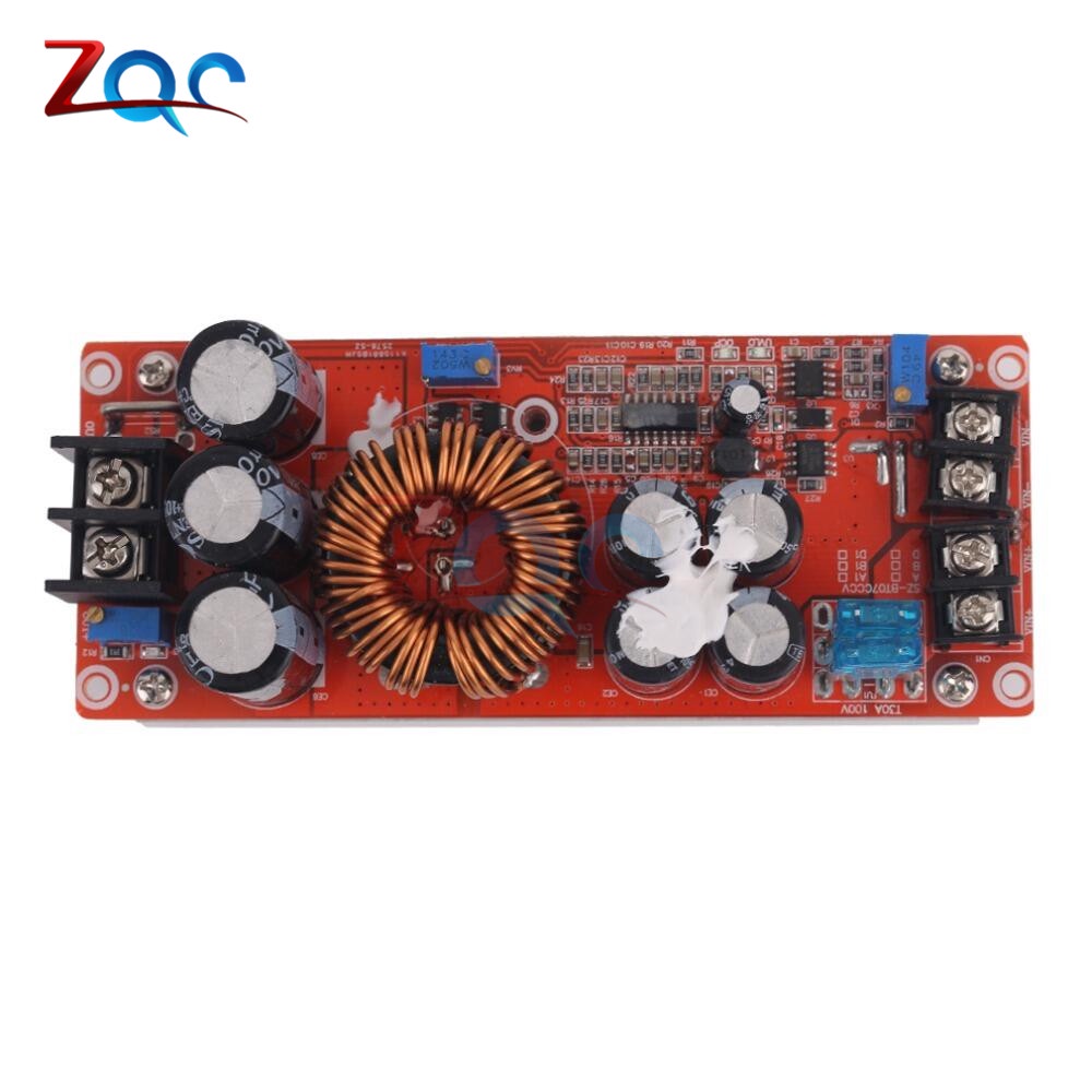 Bảng Mạch Tăng Áp DC 20A 1200W DC-DC 8-60V 12V Lên 12-83V 24V 48V