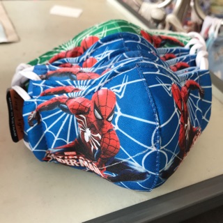 Khẩu trang người nhện cho bé 1-3 tuổi