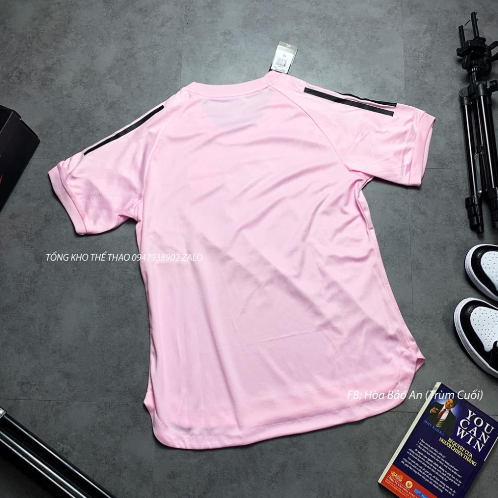 Set Bộ Thể Thao Nam Quần Áo Đá Banh Inter Miami màu Hồng Vải Thái Chuẩn Áo Thi Đấu - Quần Áo Bóng Đá