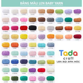 Len Baby Yarn (Mã 01 đến 50)