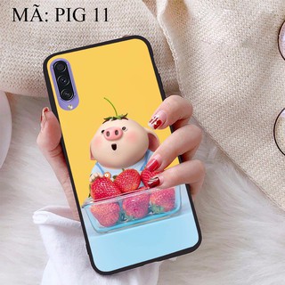 Ốp lưng Samsung A50S viền dẻo TPU BST Pig Cute