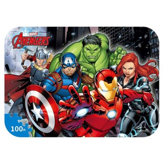 Puzzle Xếp Hình 100 Miếng Ghép Gỗ Hộp 3D - Siêu Nhân