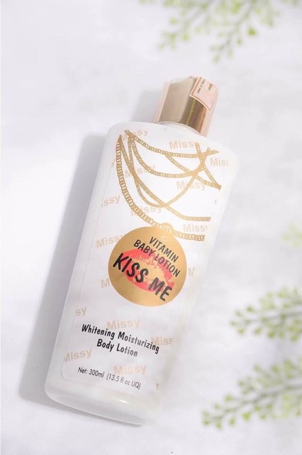 Vitamin baby lotion kiss me- dưỡng ẩm, khoá trắng