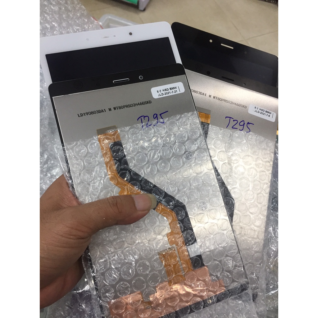 Màn samsung tab T295, SS tab T295 zin