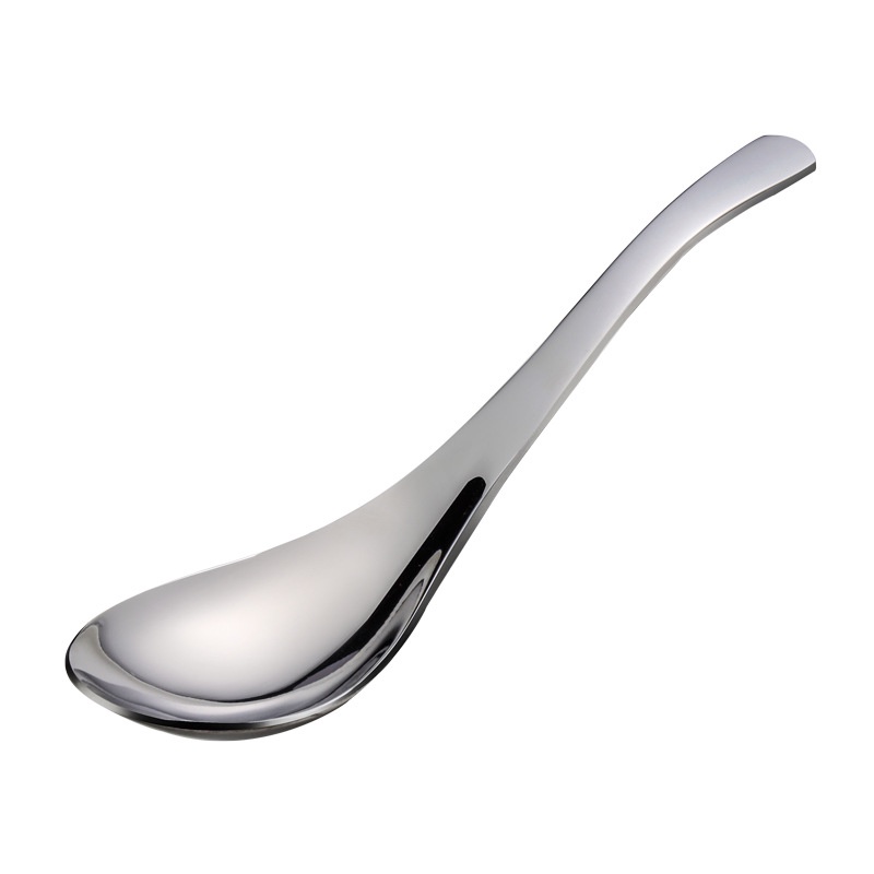 Muỗng Múc Canh Bằng Thép Không Gỉ Kiểu Dáng Đơn Giản