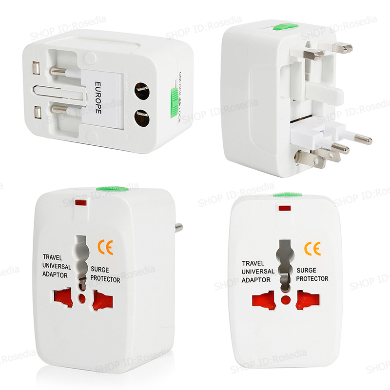 Global Universal Plug Adapter All-in-one International World Travel AC Power Adaptor