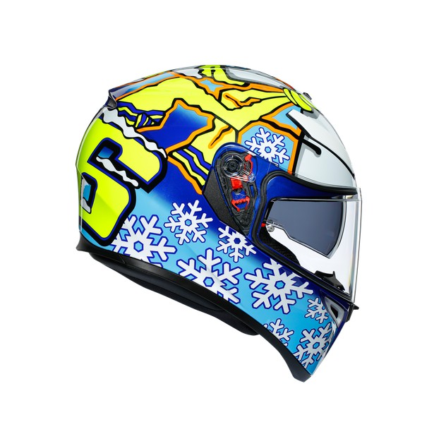 Nón K3 SV AGV ASIA FIT ROSSI WINTER TEST 2016