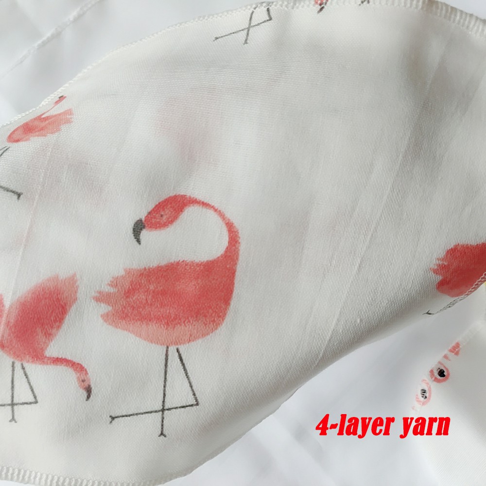 Khăn xô 4 lớp,khăn rửa mặt cho bé,kích thước 20*20cm,hàng xuất nhật - thiết kế ngẫu nhiên