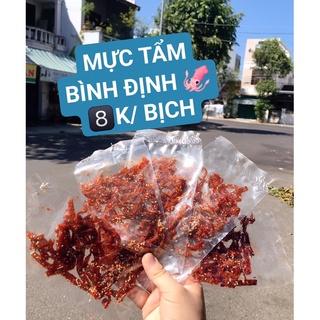 Mực tẩm đặc sản Bình định