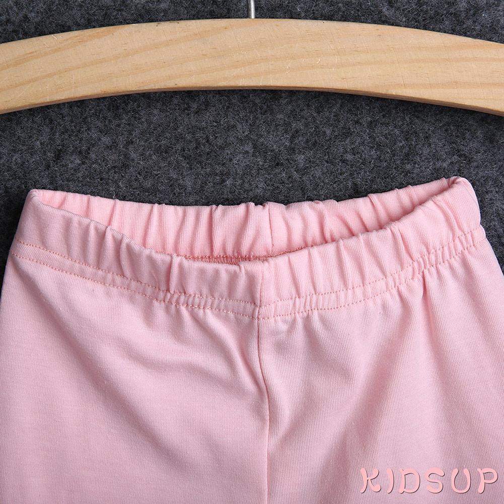 Bộ Đồ Gồm 2 Món Áo Thun + Quần Legging Dài Dành Cho Bé Gái