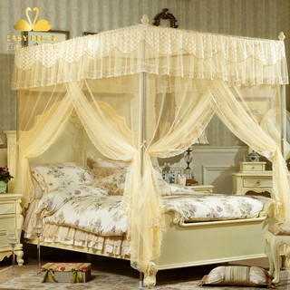 Mùng ( Màn )khung không khoan tường EASY DREAM  dành cho giường2 x 2.2m chống muỗi  khung inox không gỉ (màn +khung)