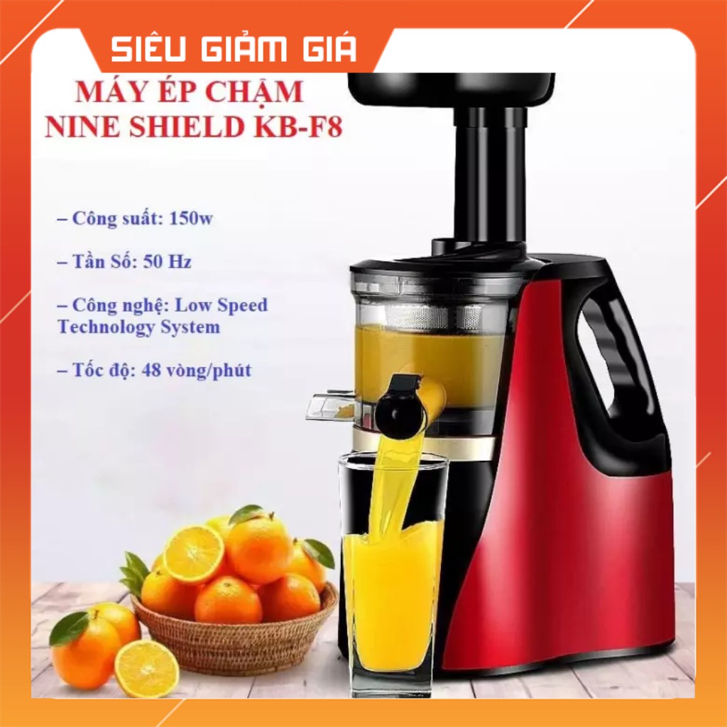 Máy ép chậm Nineshield KB-F8 ép hoa quả trái cây