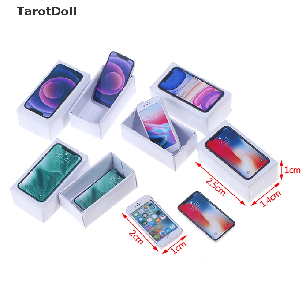 Mô Hình Điện Thoại Di Động Bài Tarot Tỉ Lệ 1: 12 Trang Trí Nhà Búp Bê