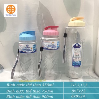 Bình Nước Học Sinh Nhựa Việt Nhật Cao Cấp