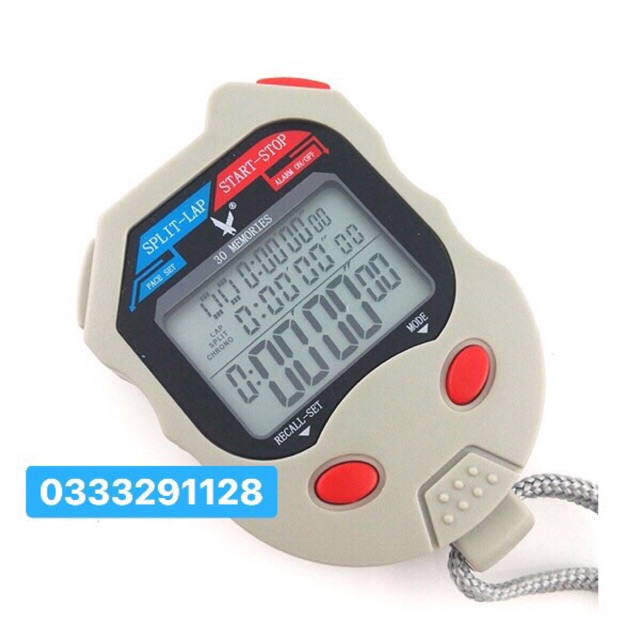 ĐỒNG HỒ BẤM GIÂY PC 530 30LAP Hàng Chính Hãng