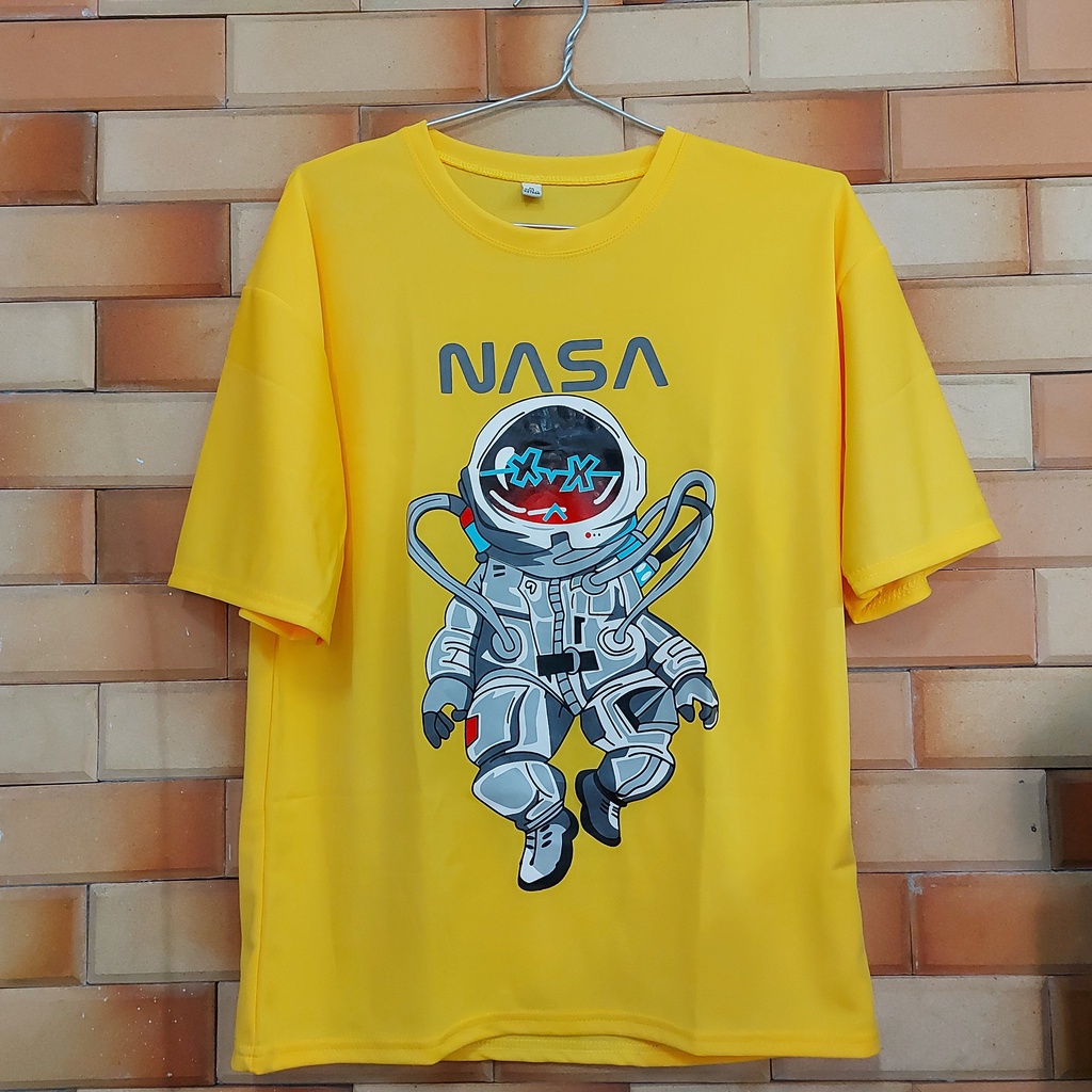 Áo Thun Nam 1969Unisex Cổ Tròn Form Rộng Unisex Áo Phông Unisex Nam Nữ Form Rộng Tay Lỡ PHI HÀNH GIA NASA | BigBuy360 - bigbuy360.vn