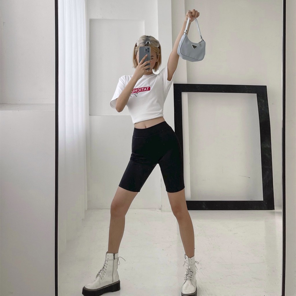 BIKER SHORT - Quần thun dáng ôm. | BigBuy360 - bigbuy360.vn