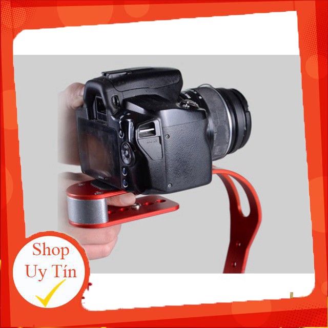 [SALEOFF] [ELPSJUNE hoàn 30k xu] Tay cầm chống rung - Stabilizer Steadicam cho camera hành trình, hành động, điện thoại 