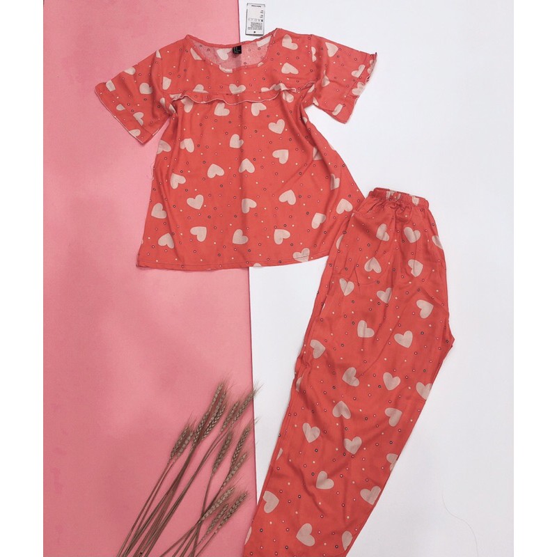 [Mã FAMAYWA giảm 10K đơn 50K] ❤️Đồ Bộ Tole Lanh Bèo Ngực Quần Dài 9 Tấc | BigBuy360 - bigbuy360.vn