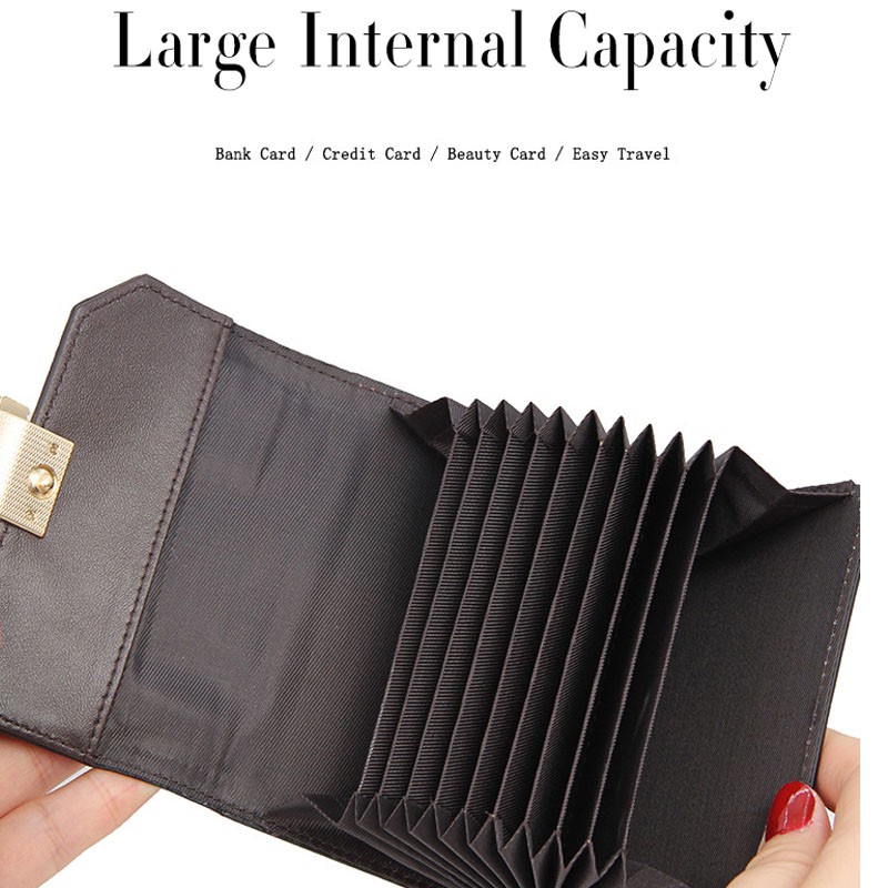 Evertoner Ví Da Đựng Thẻ / Hộ Chiếu Đa Năng Tiện Lợi Cho Nữ