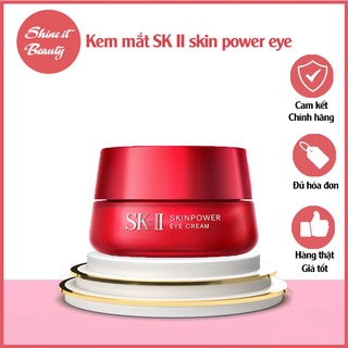 Kem mắt SK II skin power eye Shine it Beauty - Kem mắt chống nhăn, quầng thâm15g (auth)
