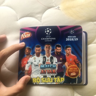 Album Topps Match Attax do Poca phát hành