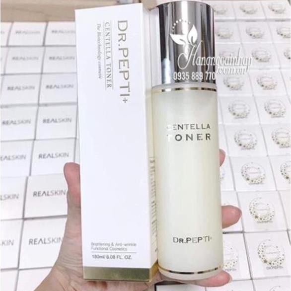 Nước hoa hồng dưỡng trắng căng bóng Toner Dr pepti centella toner .thegioimypham1