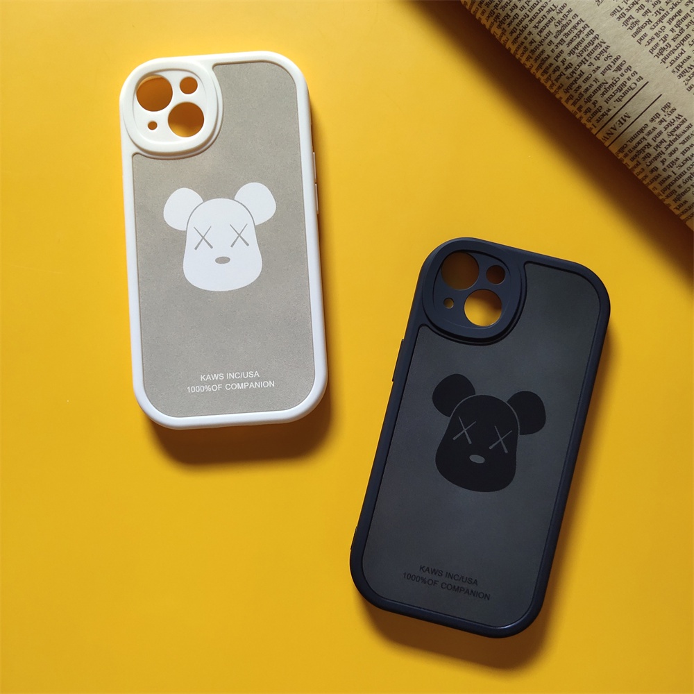 Ốp Điện Thoại Mềm Hình Gấu Kaws Cho iPhone 13 / 12 / 11 Promax 6 / 7 / 8 Plus / X / XR / Xs Max