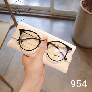 Cắt tròng cận-loạn Gọng kính cận mắt tròn 954