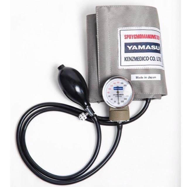 Máy đo huyết áp cơ Yamasu [ nguyên bộ đồng hồ + ống nghe ]