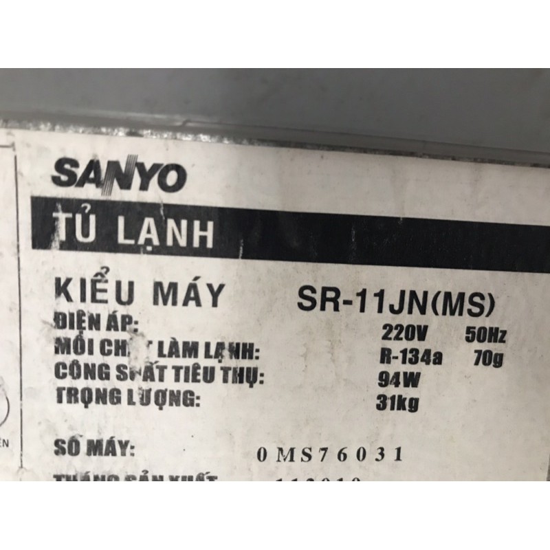 Tủ lạnh Sanyo 120 lít