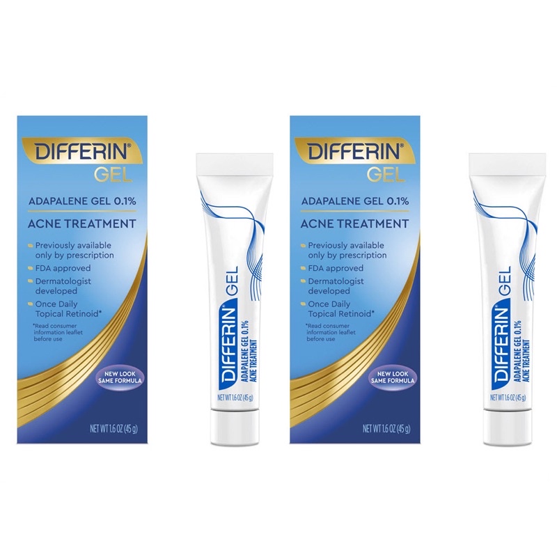 [BILL US] Gel dưỡng Differin Adapalene Gel 0.1% Acne Treatment bản Mỹ