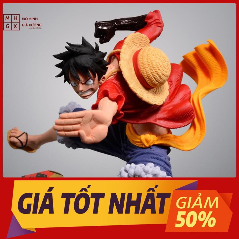 Mô hình Luffy mũ rơm One Piece sử dụng haki vũ trang Cao 20cm - Mô Hình Figure Monkey D.Luffy Vua Hải Tặc