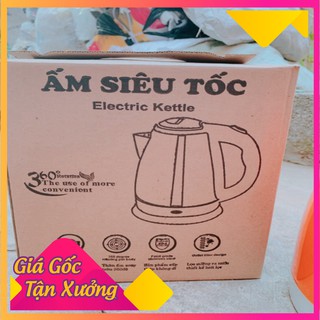 Ấm đun nước siêu tốc màu 2 lớp ELECTRIC 1.8L