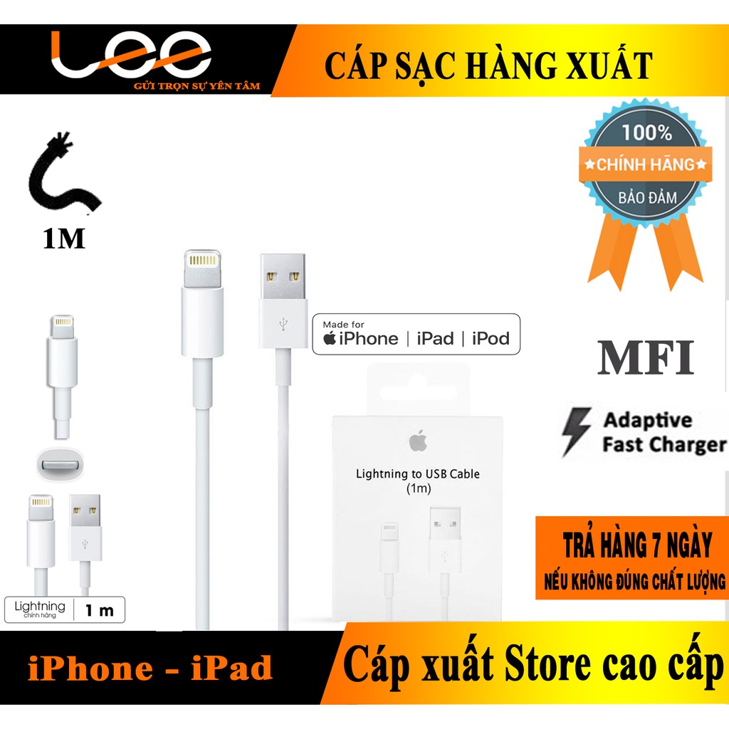 Cáp sạc iPhone lightning Apple Store