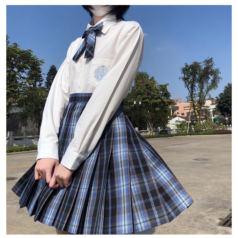 [Sẵn & Order] [Chính hãng] [Bảo Ni Bối Cách] Chân váy đồng phục Seifuku/JK - Chức Mộng Lưu Tinh | BigBuy360 - bigbuy360.vn