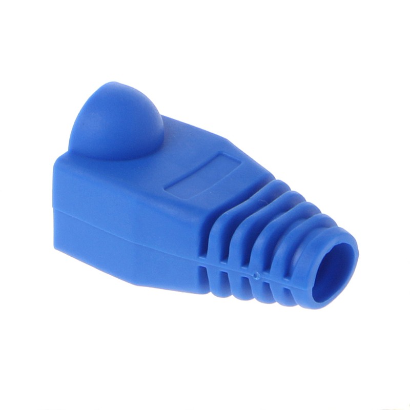 Set 100 Đầu Bọc Bảo Vệ Dây Cáp Mạng Cat5E Cat6 Rj45